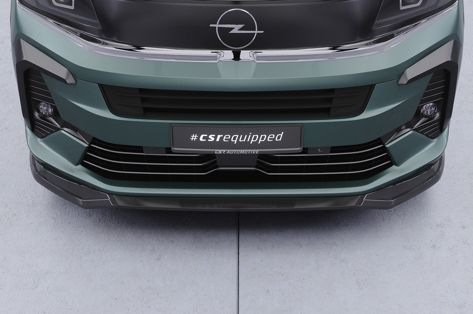 CSR Frontspoiler | Cup-Spoilerlippe mit ABE für Opel Zafira Life CSL926