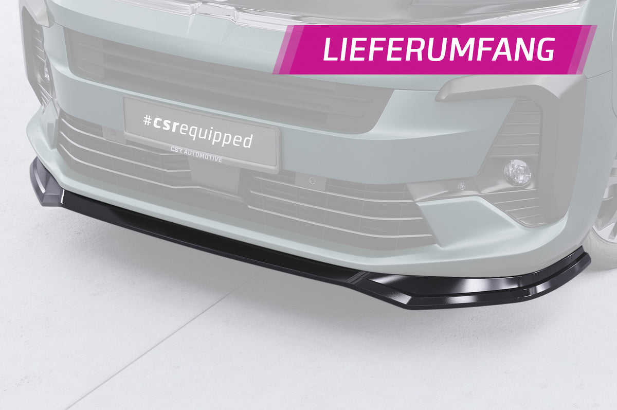 CSR Frontspoiler | Cup-Spoilerlippe mit ABE für Opel Zafira Life CSL926