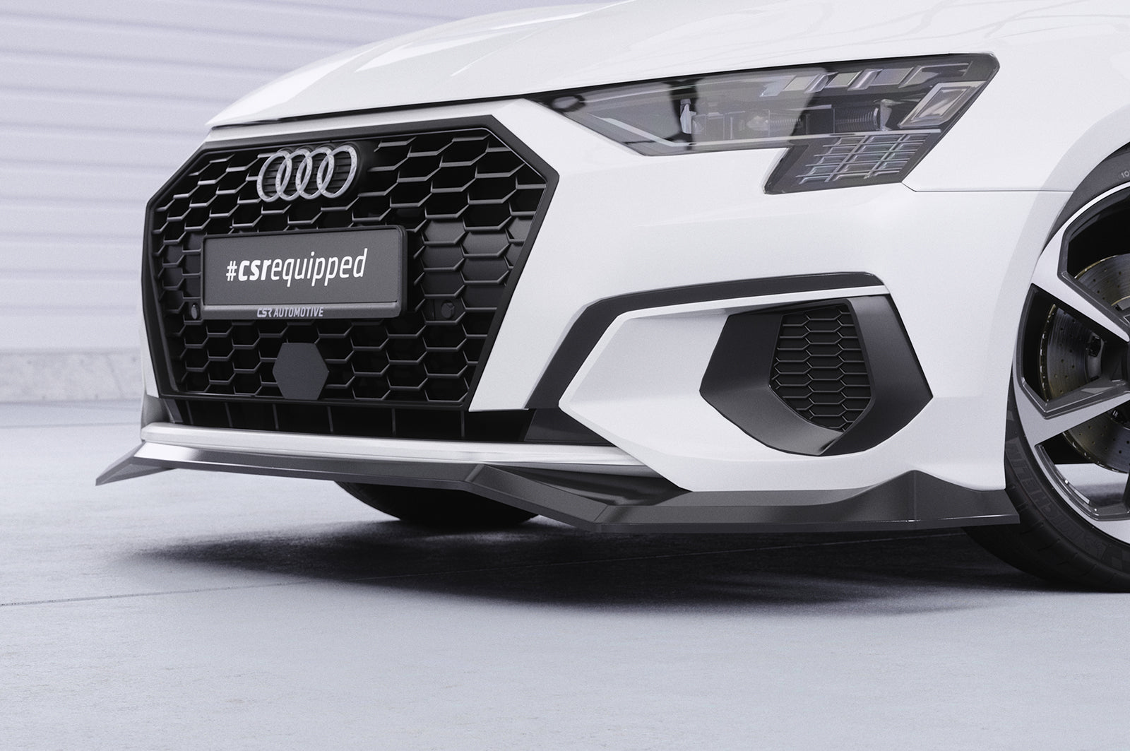 CSR Frontspoiler | Cup-Spoilerlippe mit ABE für Audi A3 8Y Sportback CSL927