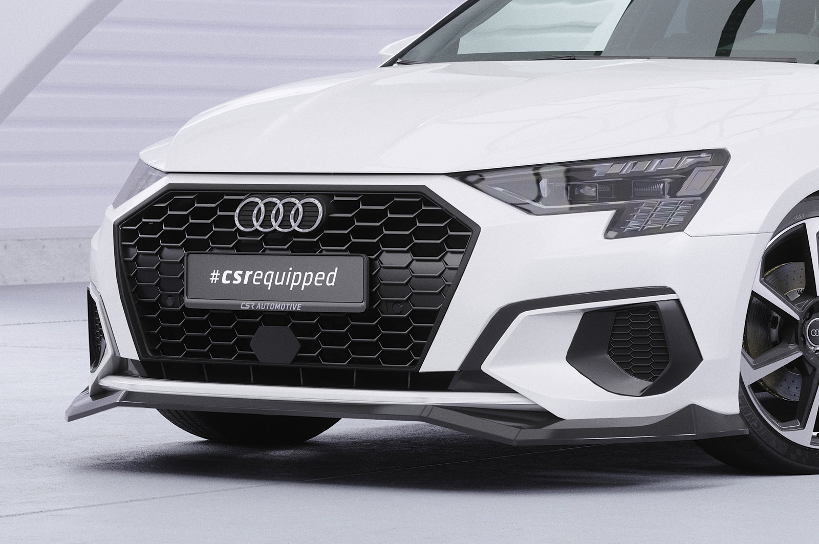 CSR Frontspoiler | Cup-Spoilerlippe mit ABE für Audi A3 8Y Sportback CSL927