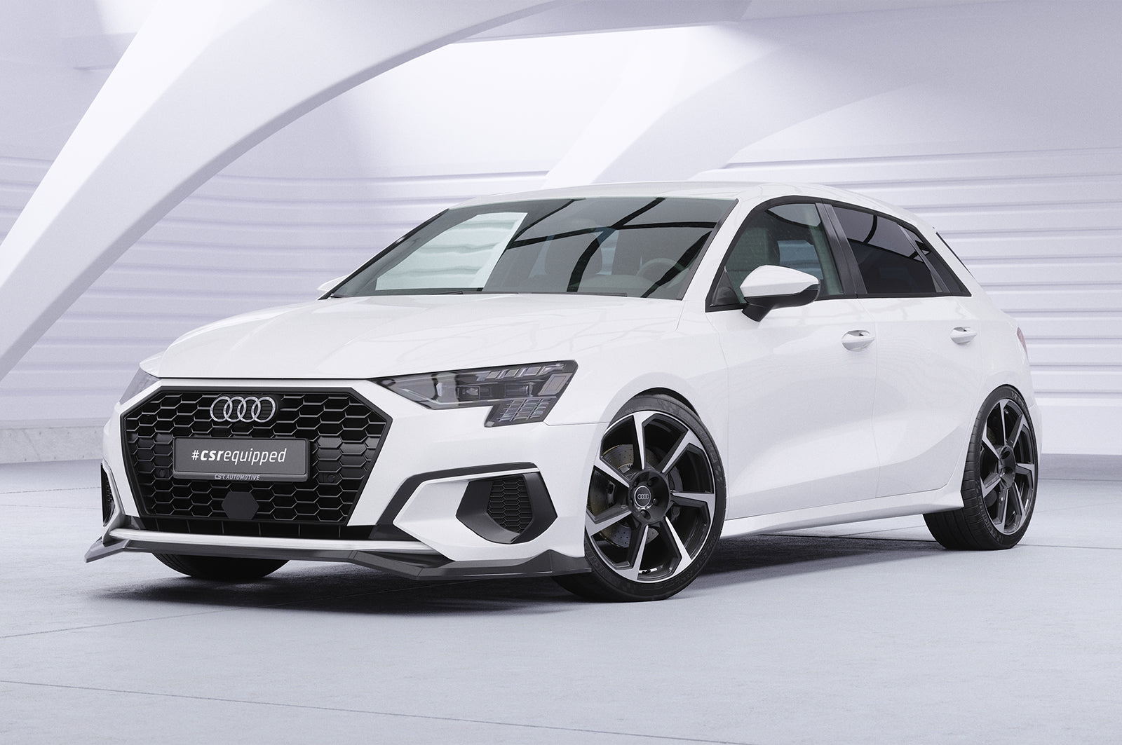 CSR Frontspoiler | Cup-Spoilerlippe mit ABE für Audi A3 8Y Sportback CSL927