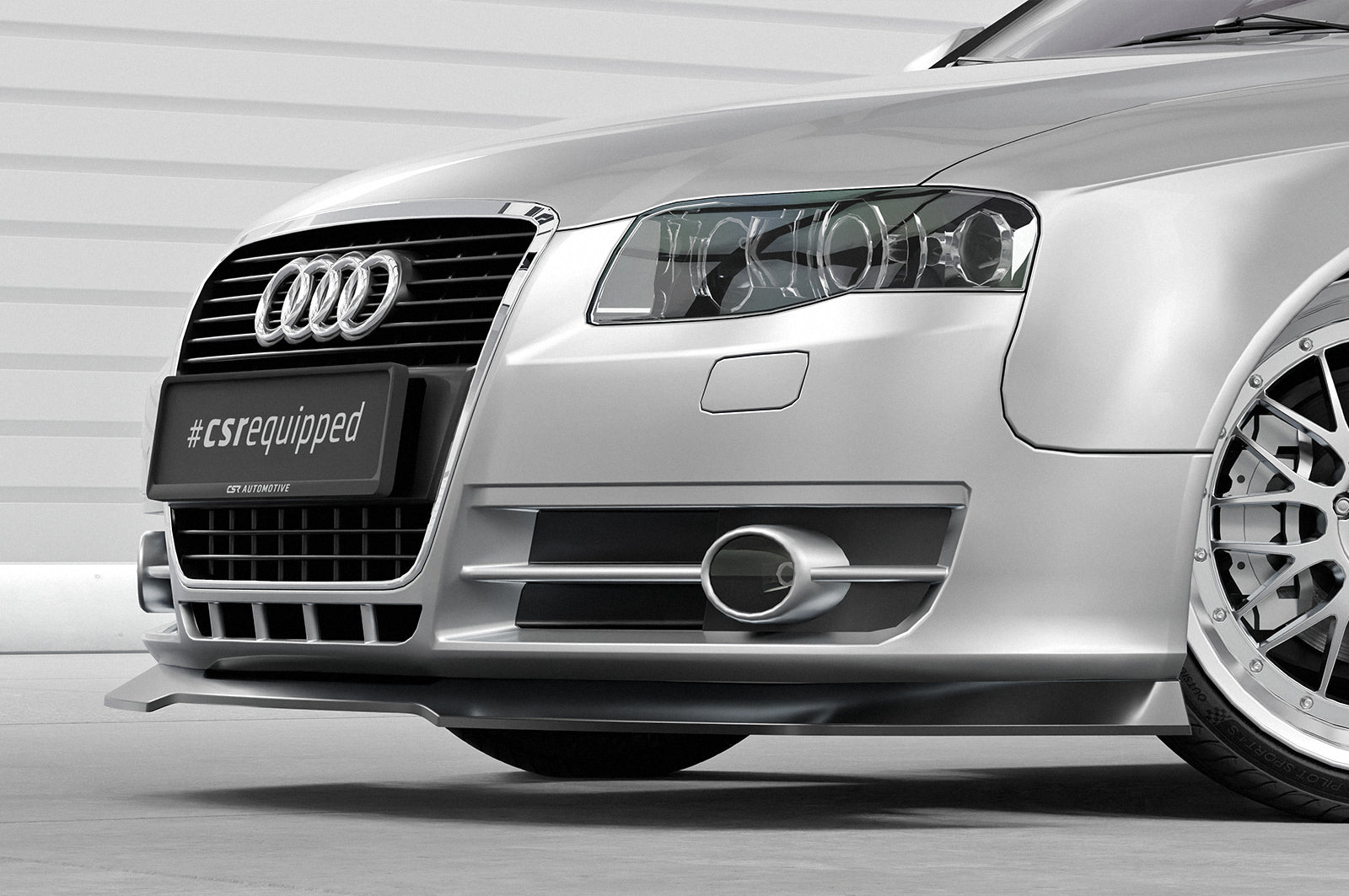 CSR Frontspoiler | Cup-Spoilerlippe mit ABE für Audi A4 B7 CSL928