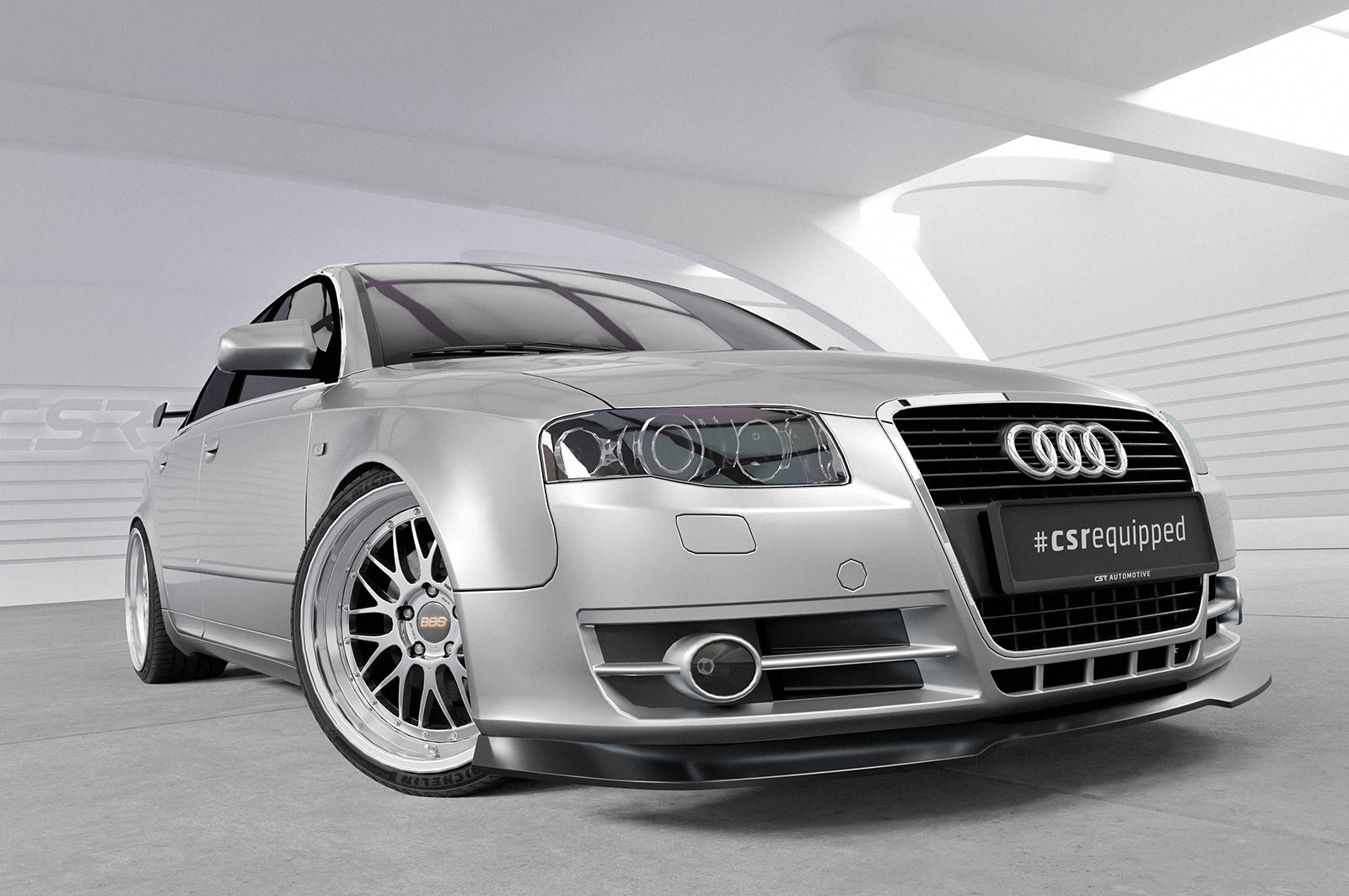 CSR Frontspoiler | Cup-Spoilerlippe mit ABE für Audi A4 B7 CSL928
