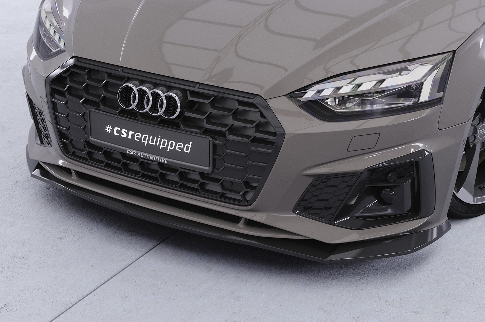 CSR Frontspoiler | Cup-Spoilerlippe mit ABE für Audi A5 F5 Sportback CSL929