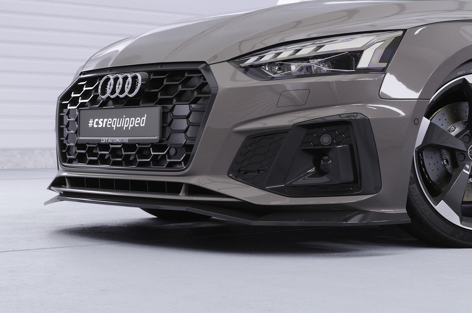 CSR Frontspoiler | Cup-Spoilerlippe mit ABE für Audi A5 F5 Sportback CSL929