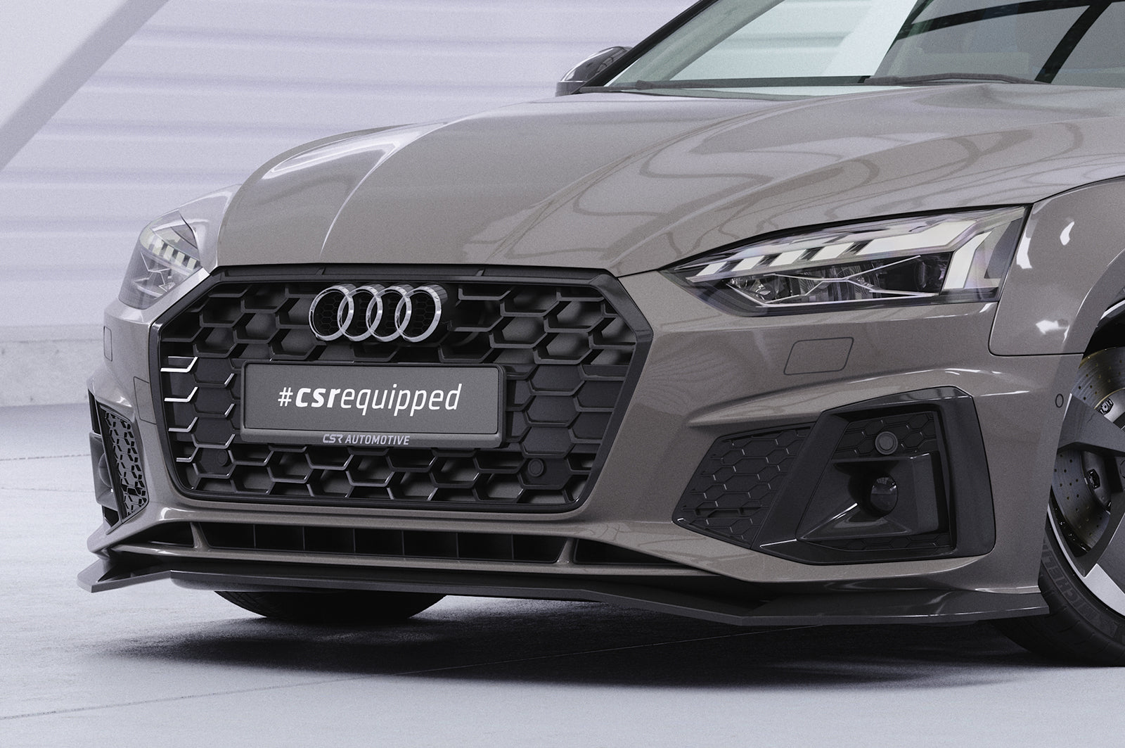 CSR Frontspoiler | Cup-Spoilerlippe mit ABE für Audi A5 F5 Sportback CSL929