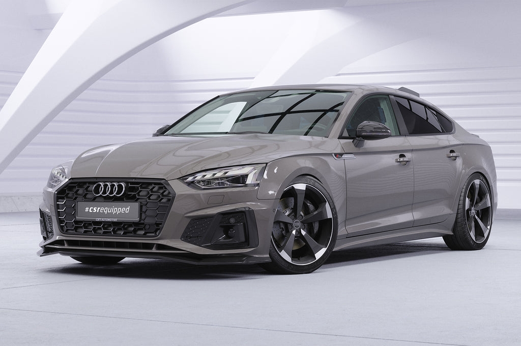 CSR Frontspoiler | Cup-Spoilerlippe mit ABE für Audi A5 F5 Sportback CSL929