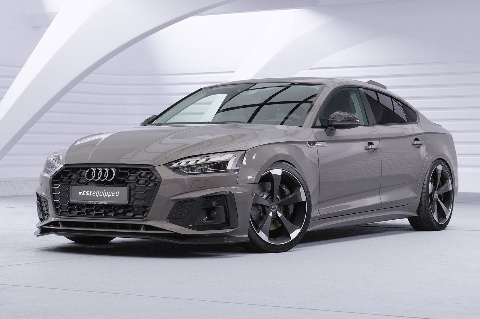 CSR Frontspoiler | Cup-Spoilerlippe mit ABE für Audi A5 F5 Sportback CSL929