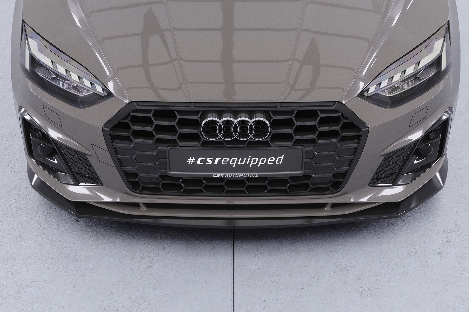 CSR Frontspoiler | Cup-Spoilerlippe mit ABE für Audi A5 F5 Sportback CSL929