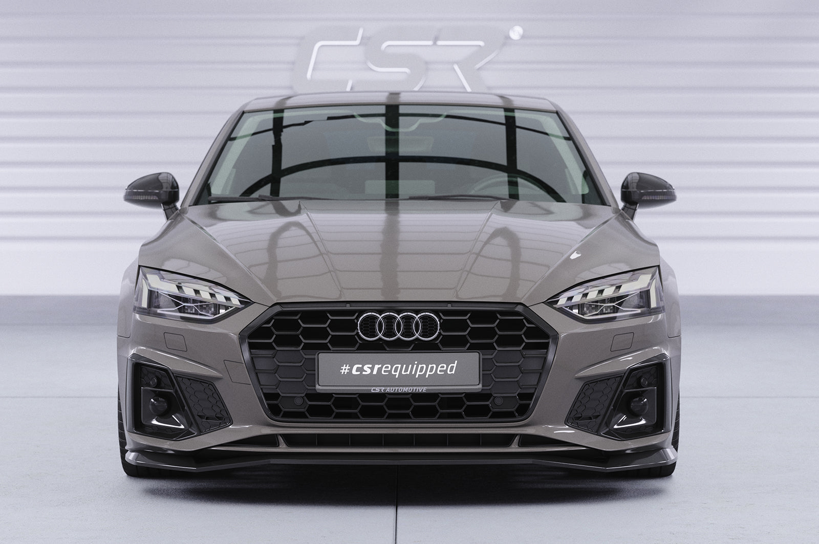 CSR Frontspoiler | Cup-Spoilerlippe mit ABE für Audi A5 F5 Sportback CSL929