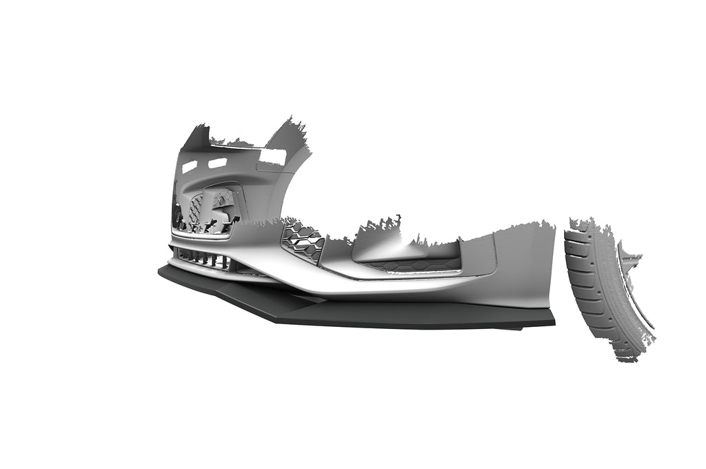 CSR Frontspoiler | Cup-Spoilerlippe mit ABE für Audi A5 F5 Sportback CSL929
