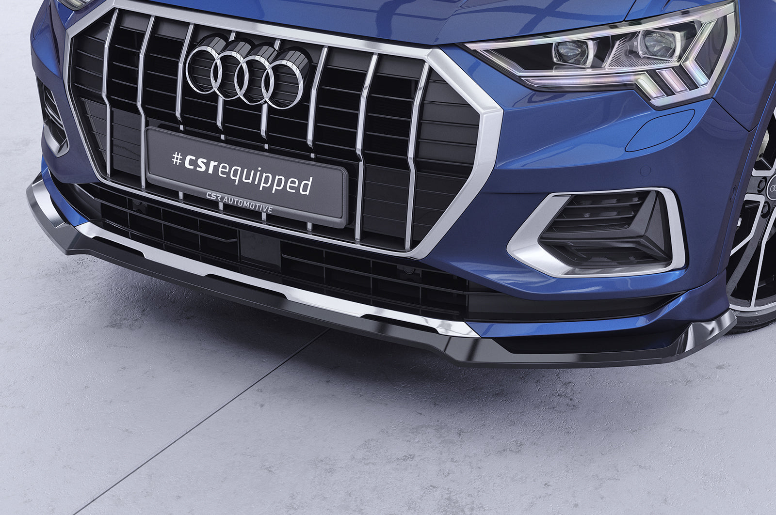 CSR Frontspoiler | Cup-Spoilerlippe mit ABE für Audi Q3 (F3) CSL930