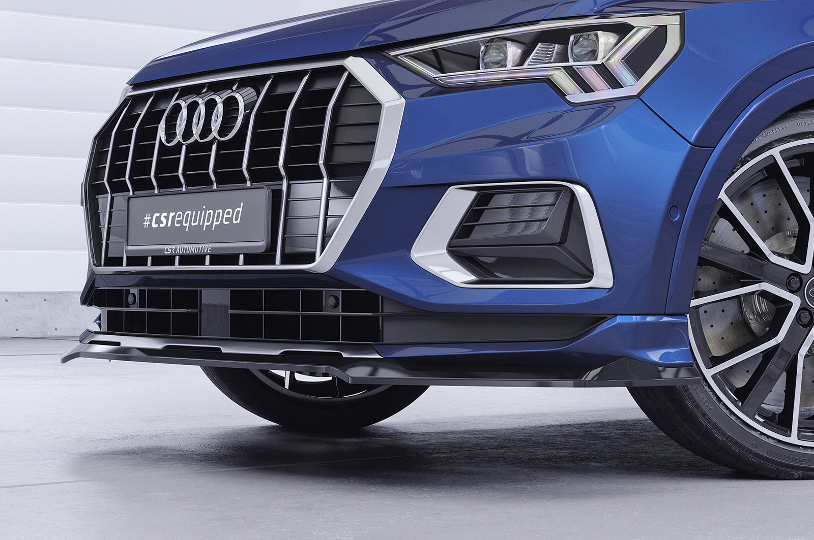 CSR Frontspoiler | Cup-Spoilerlippe mit ABE für Audi Q3 (F3) CSL930