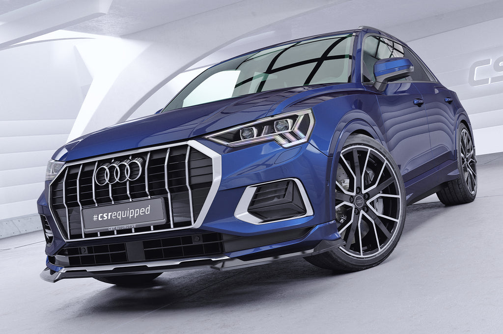 CSR Frontspoiler | Cup-Spoilerlippe mit ABE für Audi Q3 (F3) CSL930