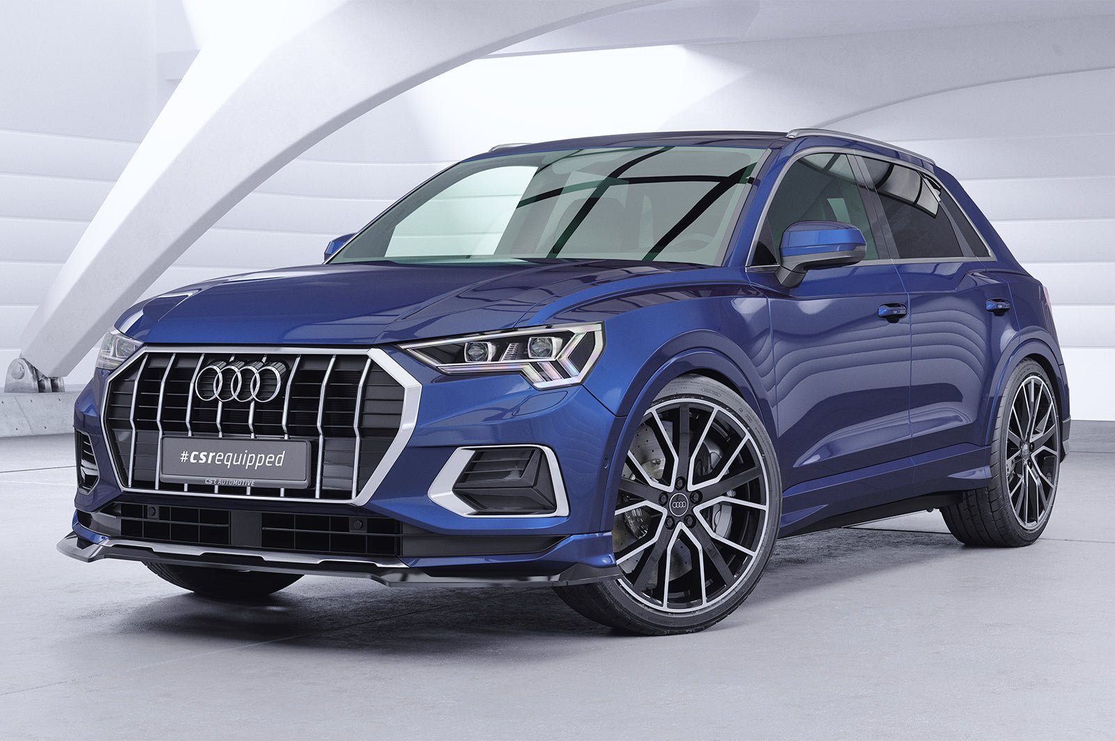 CSR Frontspoiler | Cup-Spoilerlippe mit ABE für Audi Q3 (F3) CSL930