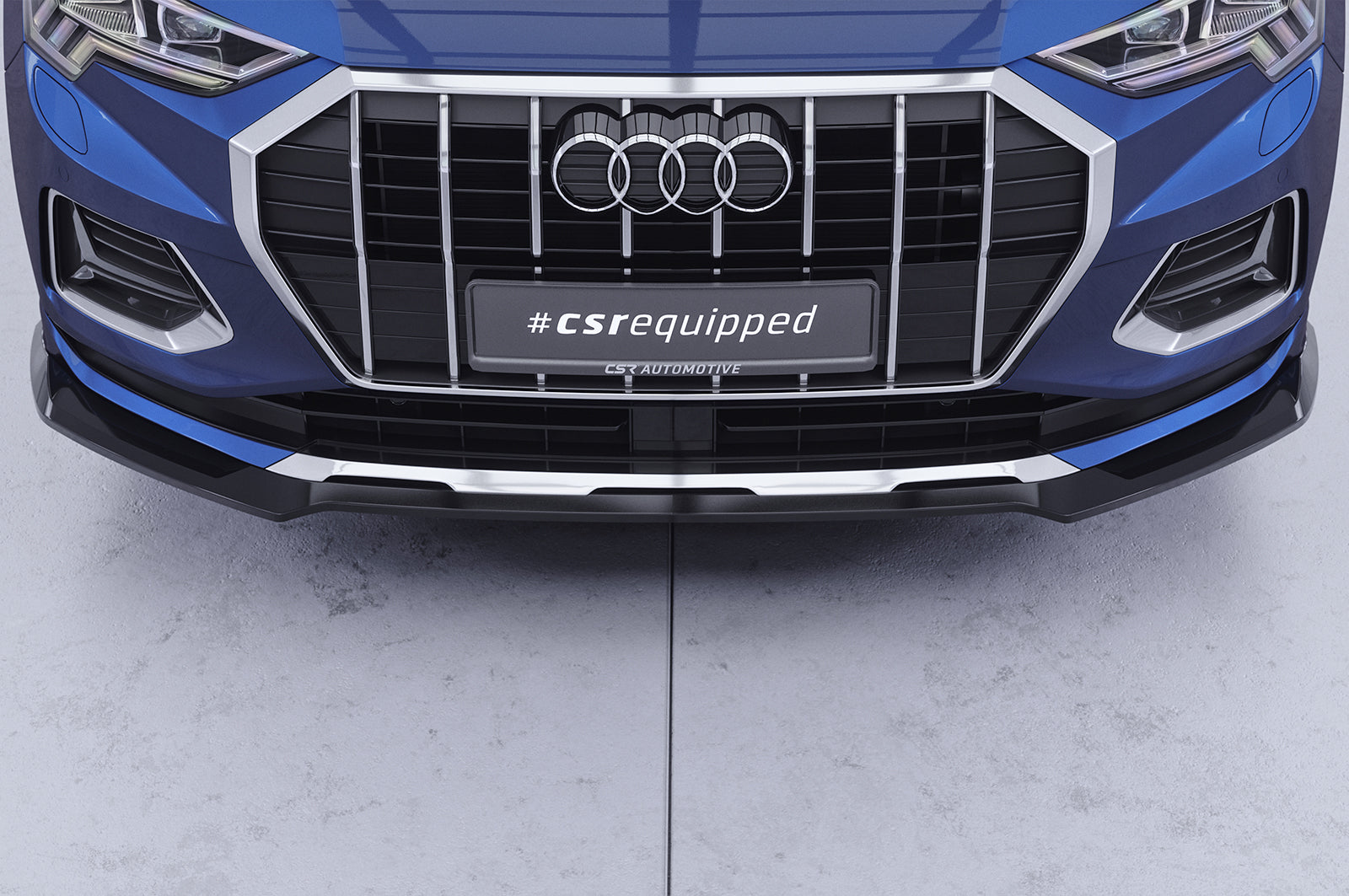 CSR Frontspoiler | Cup-Spoilerlippe mit ABE für Audi Q3 (F3) CSL930