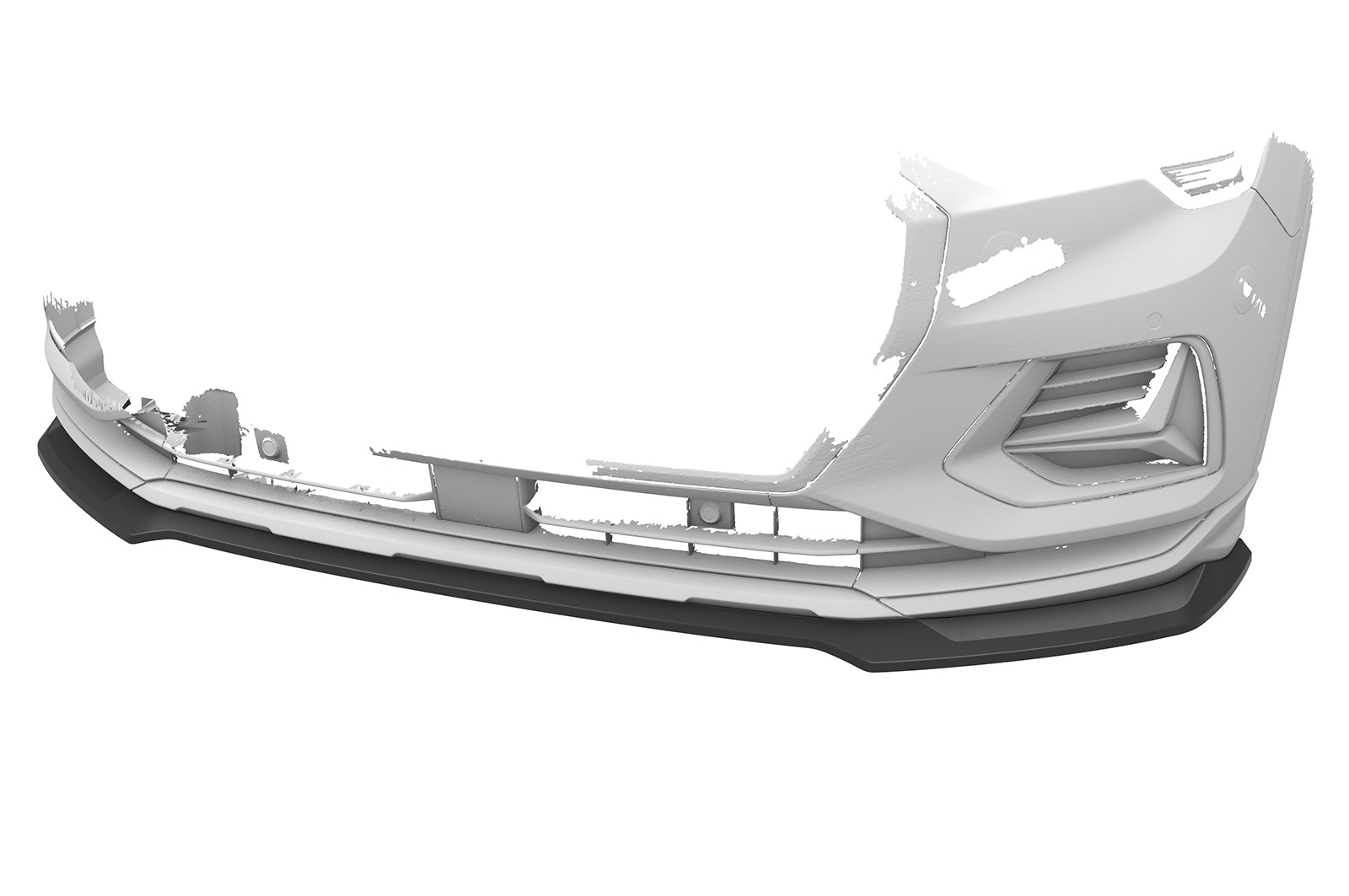CSR Frontspoiler | Cup-Spoilerlippe mit ABE für Audi Q3 (F3) CSL930