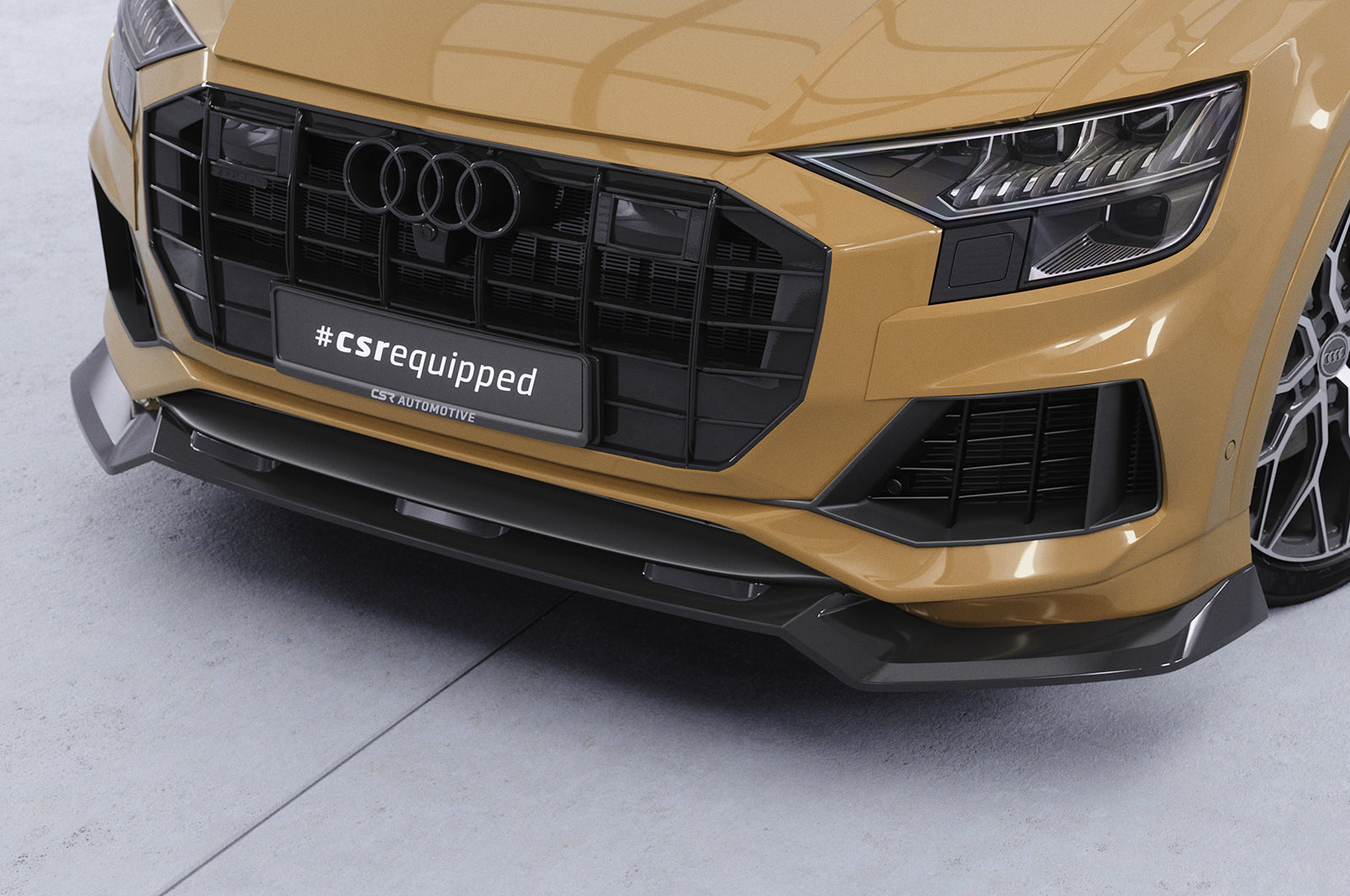 CSR Frontspoiler | Cup-Spoilerlippe mit ABE für Audi Q8 4M CSL931