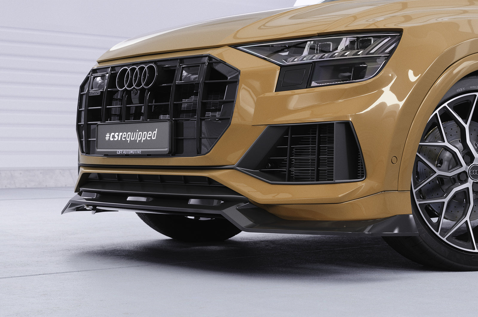 CSR Frontspoiler | Cup-Spoilerlippe mit ABE für Audi Q8 4M CSL931