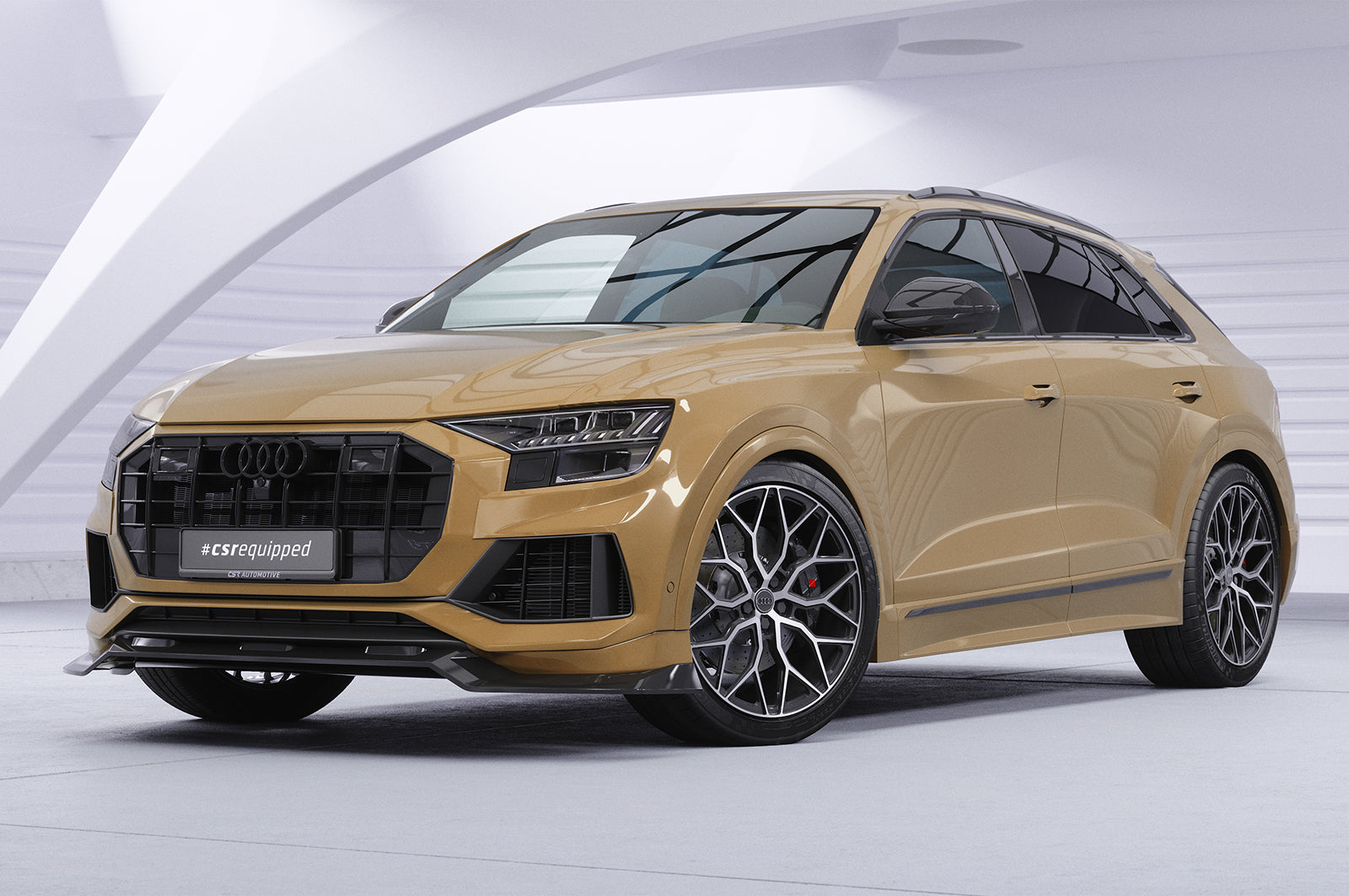 CSR Frontspoiler | Cup-Spoilerlippe mit ABE für Audi Q8 4M CSL931