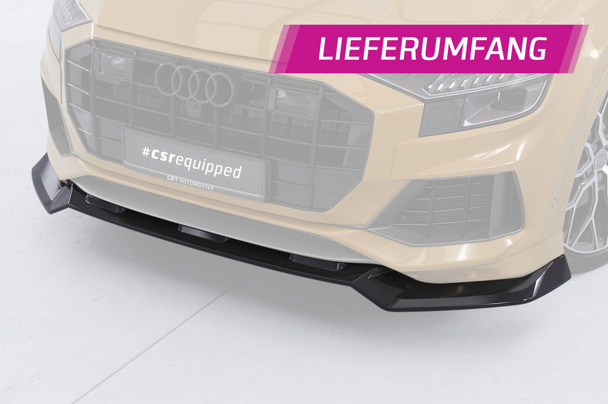 CSR Frontspoiler | Cup-Spoilerlippe mit ABE für Audi Q8 4M CSL931