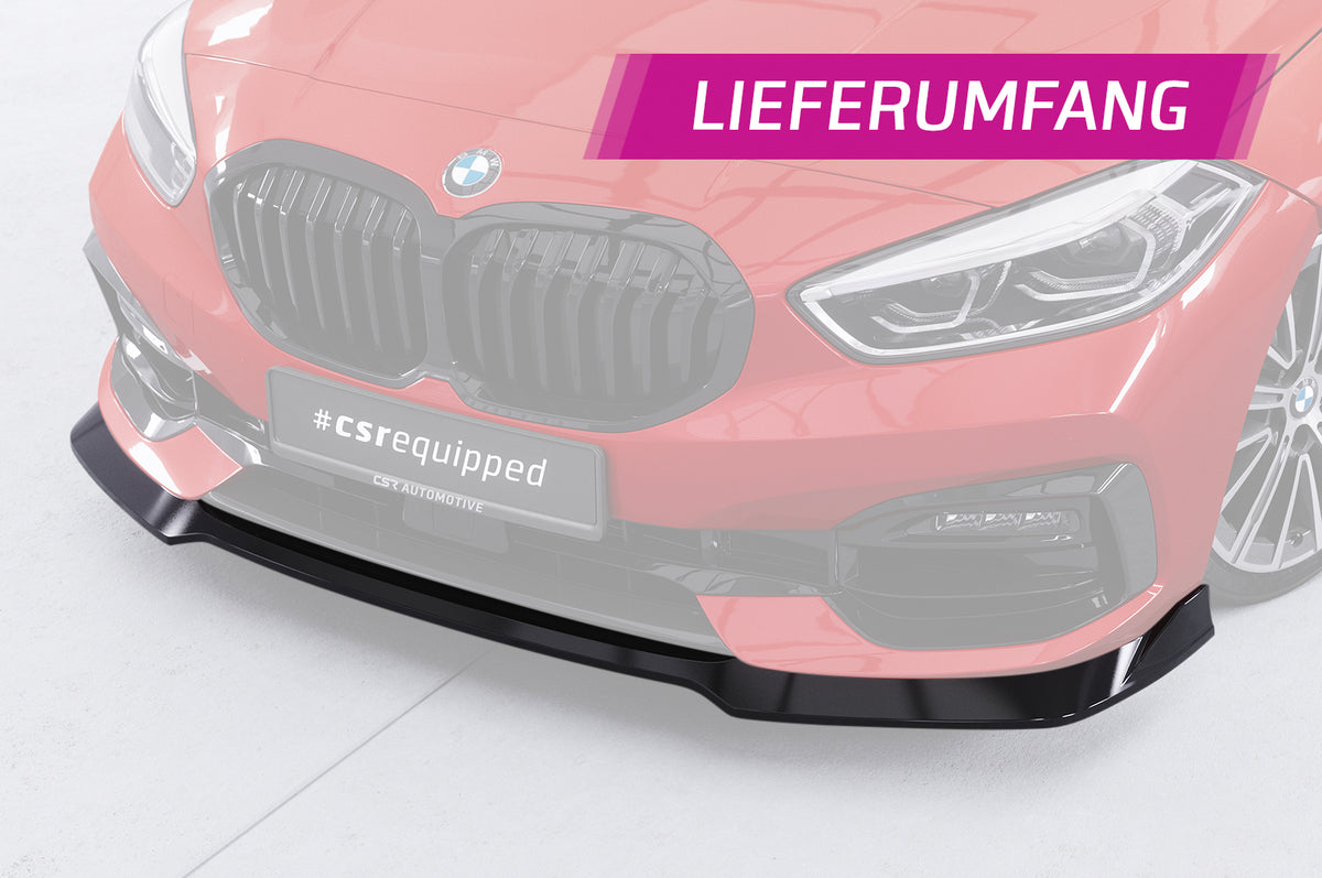 CSR Frontspoiler | Cup-Spoilerlippe mit ABE für BMW 1er F40 CSL933