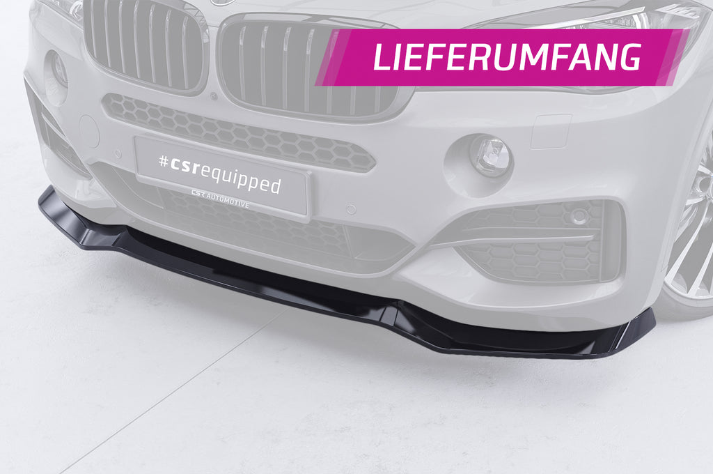 CSR Frontspoiler | Cup-Spoilerlippe mit ABE für BMW X5 (F15) M-Paket CSL934