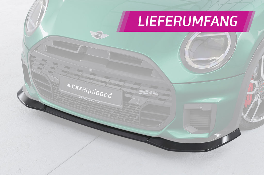 CSR Frontspoiler | Cup-Spoilerlippe mit ABE für Mini Cooper S F66 JCW CSL936
