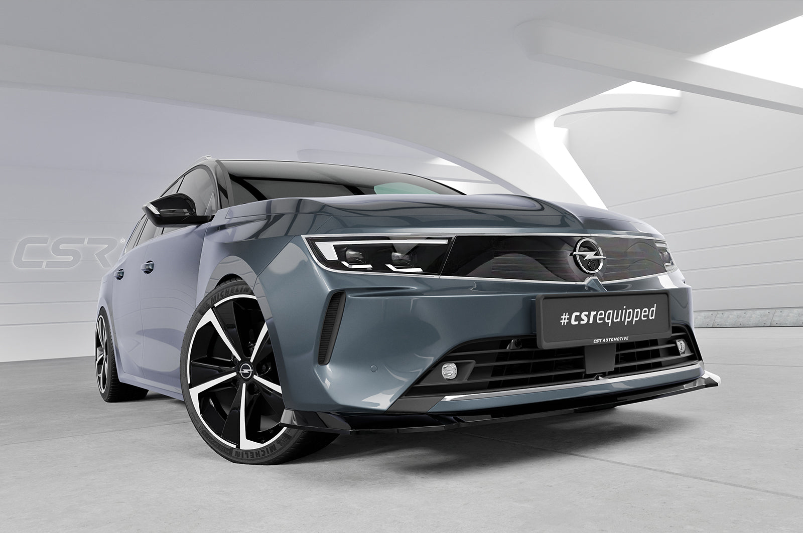 CSR Frontspoiler | Cup-Spoilerlippe mit ABE für Opel Astra L Sports Tourer CSL937