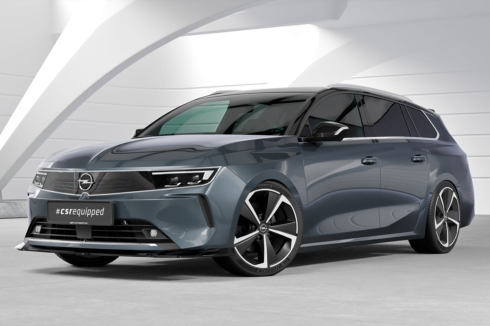CSR Frontspoiler | Cup-Spoilerlippe mit ABE für Opel Astra L Sports Tourer CSL937