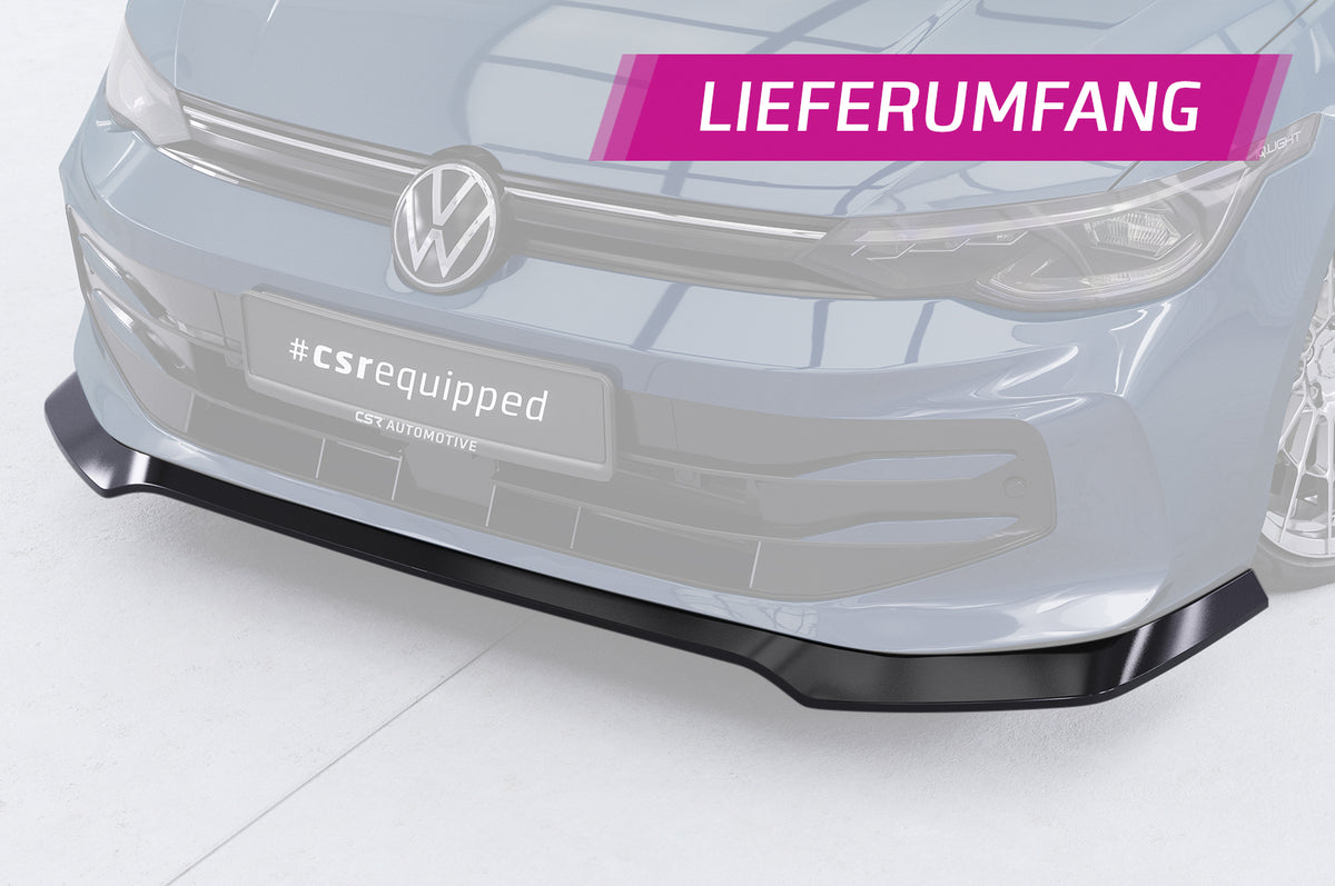 CSR Frontspoiler | Cup-Spoilerlippe mit ABE für VW Golf 8 CSL940