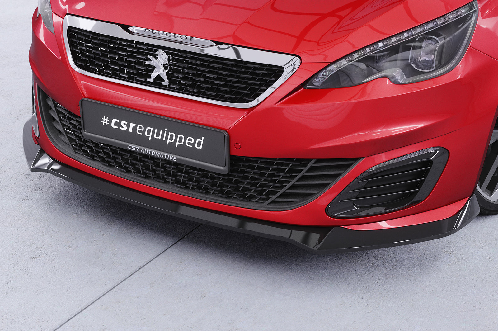 CSR Frontspoiler | Cup-Spoilerlippe mit ABE für Peugeot 308 GTi CSL944