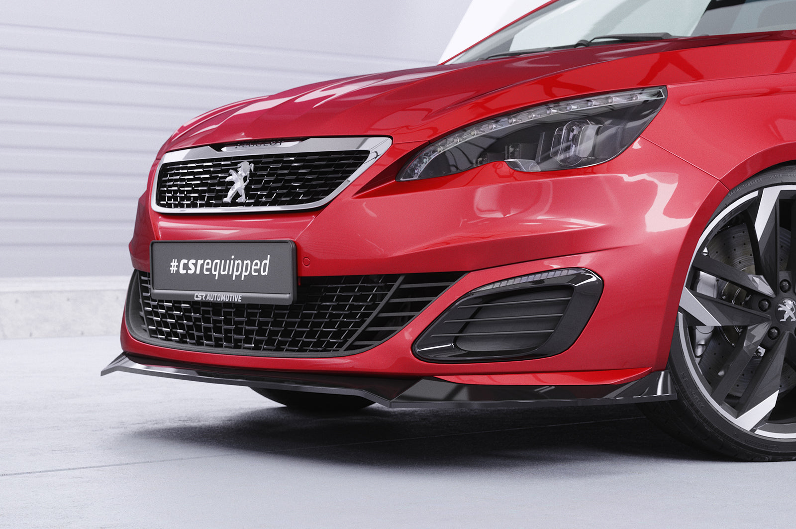 CSR Frontspoiler | Cup-Spoilerlippe mit ABE für Peugeot 308 GTi CSL944
