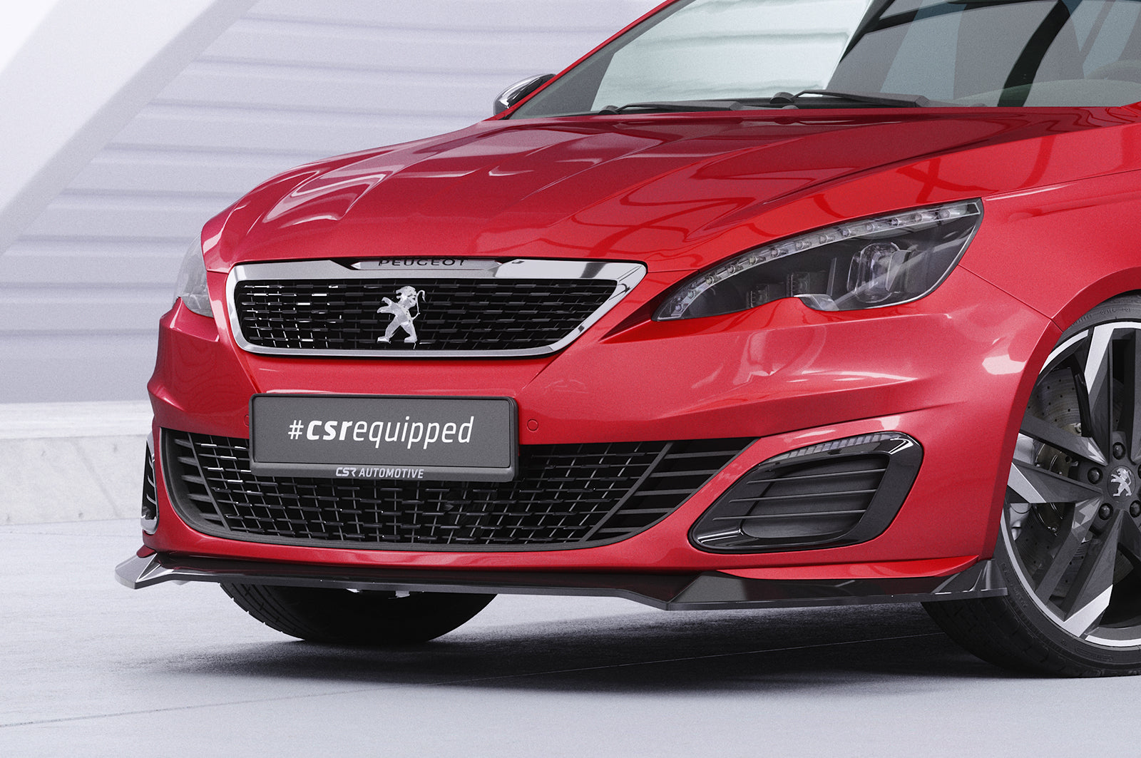 CSR Frontspoiler | Cup-Spoilerlippe mit ABE für Peugeot 308 GTi CSL944