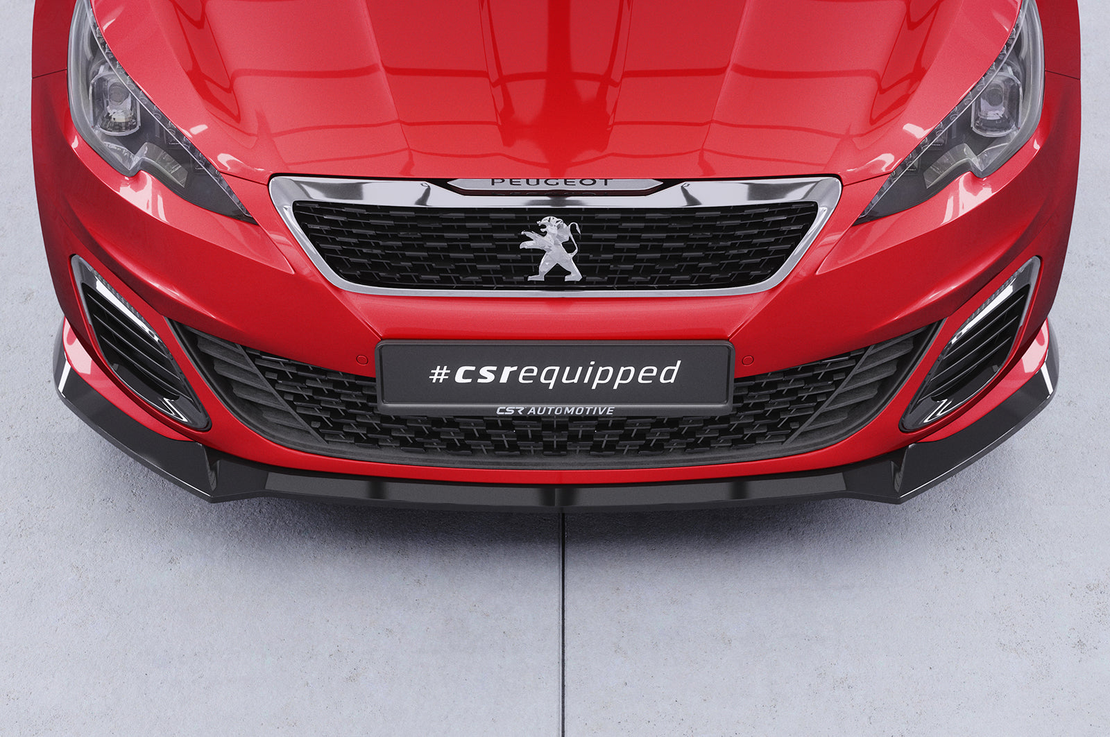 CSR Frontspoiler | Cup-Spoilerlippe mit ABE für Peugeot 308 GTi CSL944