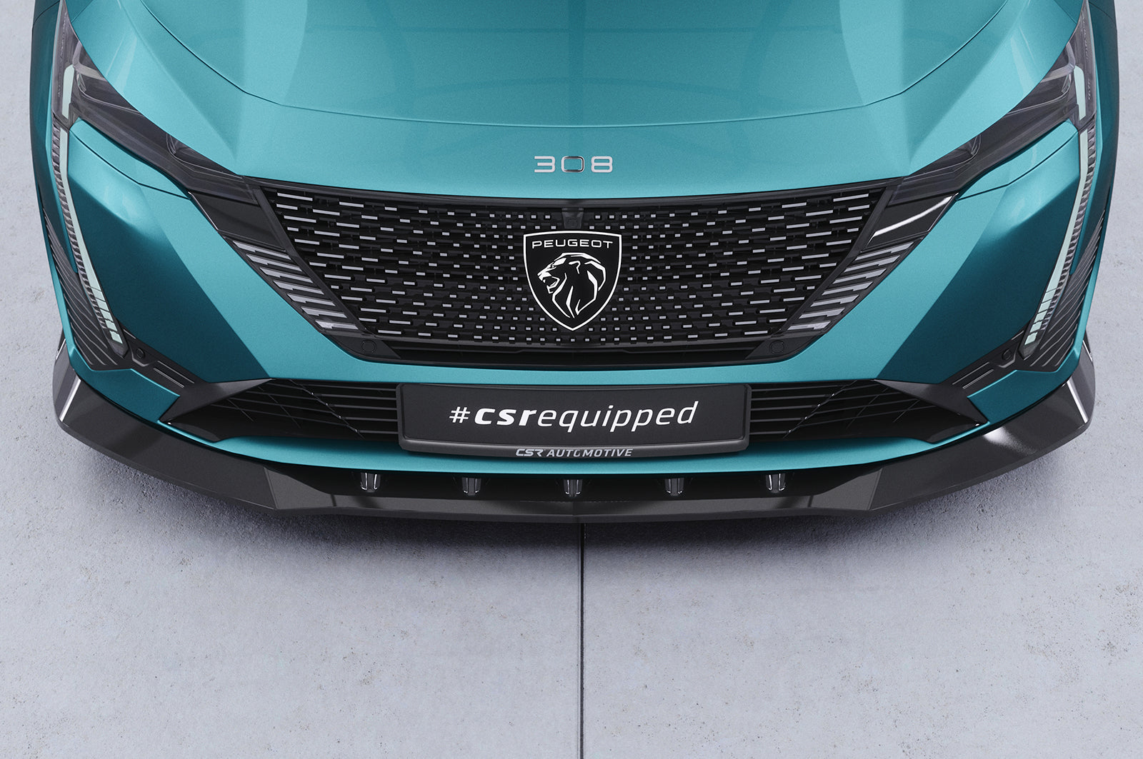 CSR Frontspoiler | Cup-Spoilerlippe mit ABE für Peugeot 308 (P51) CSL945