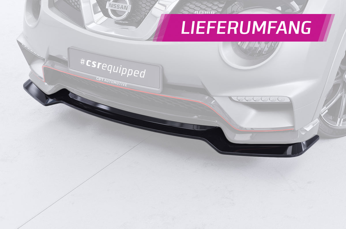 CSR Frontspoiler | Cup-Spoilerlippe mit ABE für Nissan Juke (1. Gen)  Nismo / Nismo RS CSL950