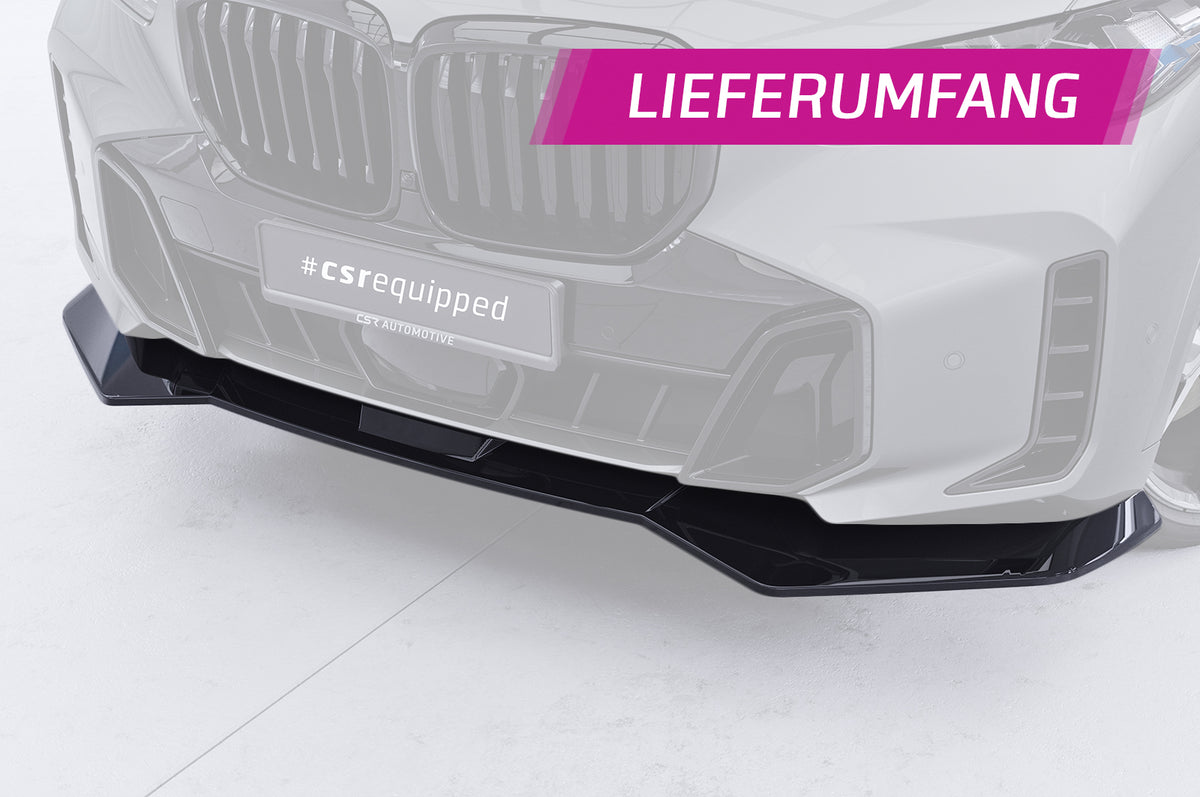 CSR Frontspoiler | Cup-Spoilerlippe mit ABE für BMW X5 G05 CSL951