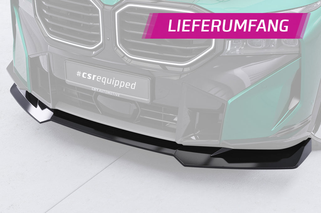 CSR Frontspoiler | Cup-Spoilerlippe mit ABE für BMW XM G09 CSL952
