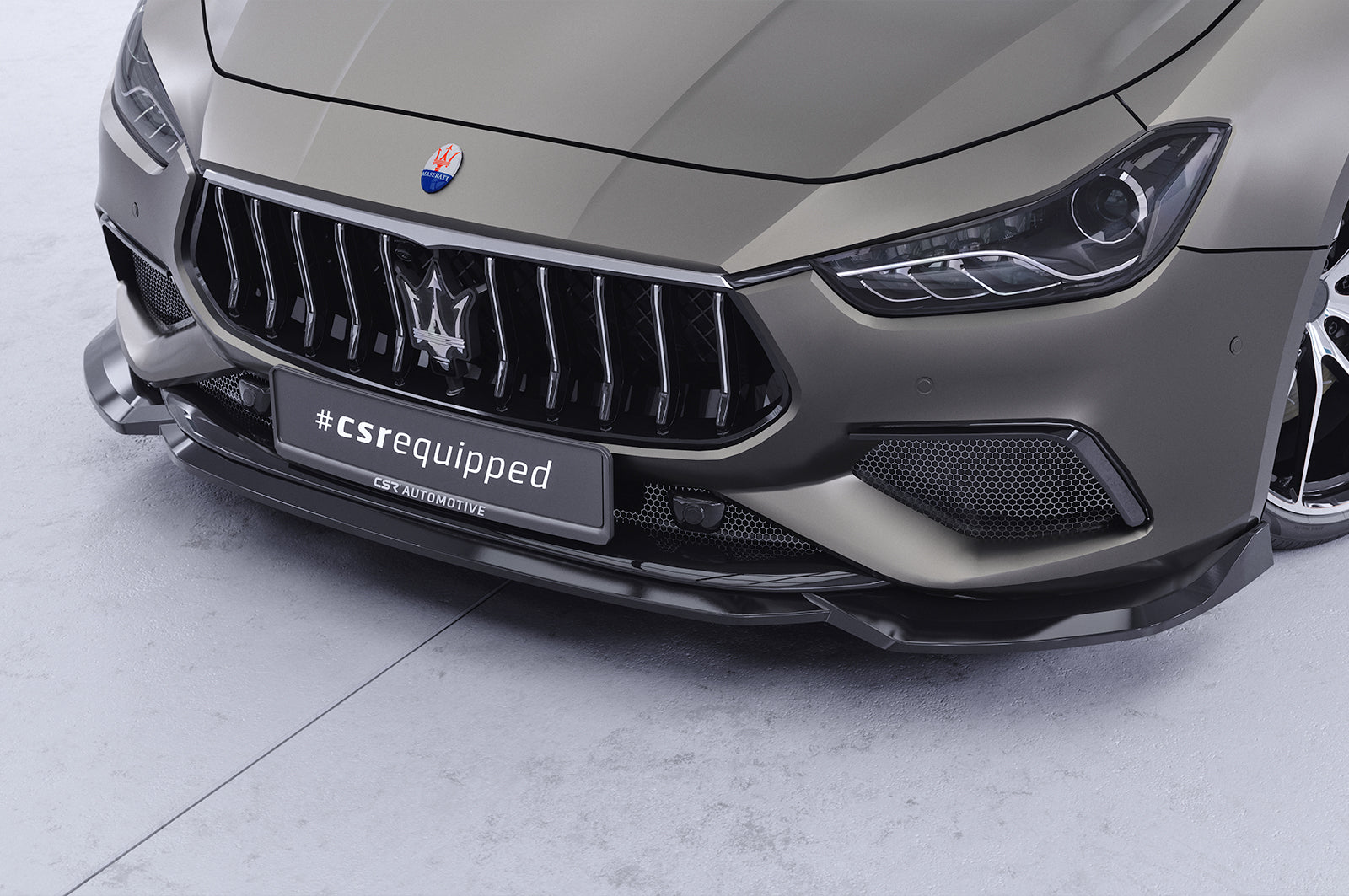 CSR Frontspoiler | Cup-Spoilerlippe mit ABE für Maserati Ghibli III (Tipo M157) CSL953