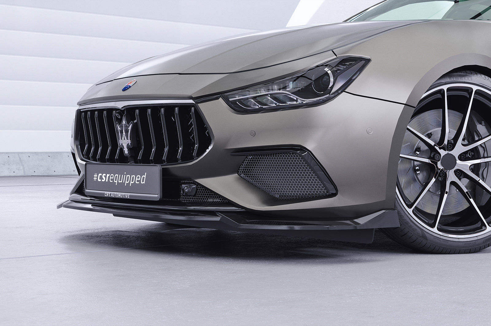 CSR Frontspoiler | Cup-Spoilerlippe mit ABE für Maserati Ghibli III (Tipo M157) CSL953