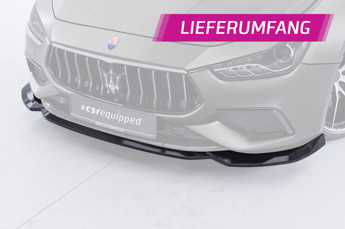 CSR Frontspoiler | Cup-Spoilerlippe mit ABE für Maserati Ghibli III (Tipo M157) CSL953