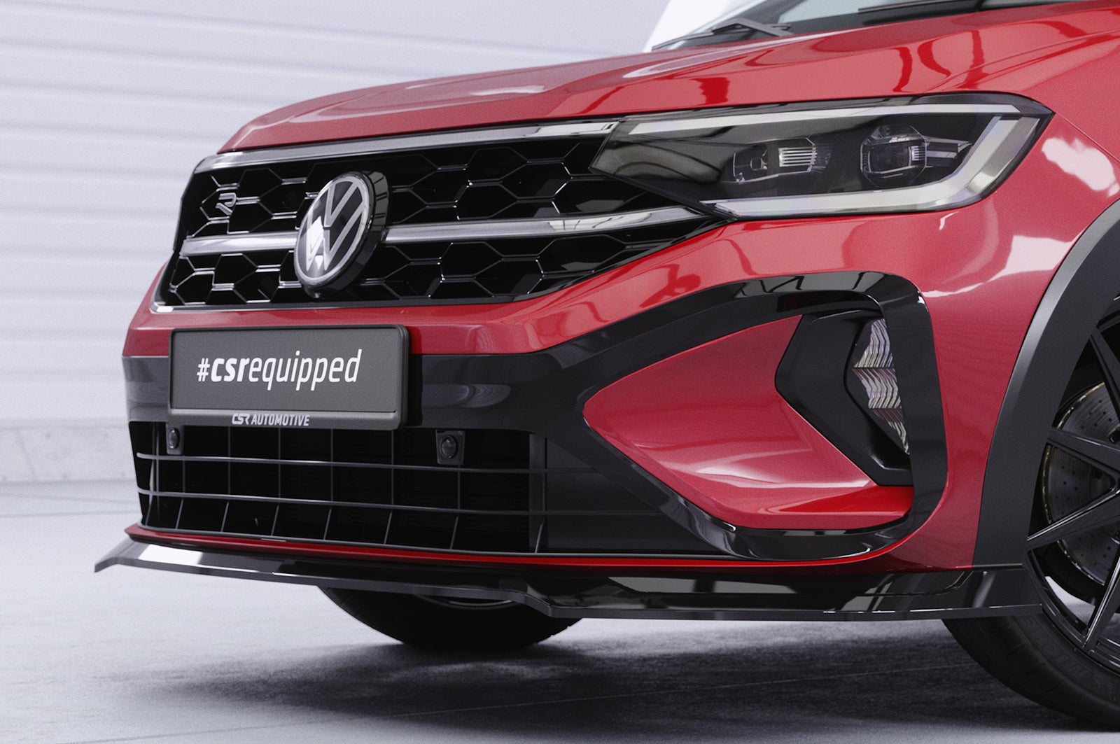 CSR Frontspoiler | Cup-Spoilerlippe mit ABE für VW Tiguan 3 R-Line CSL954