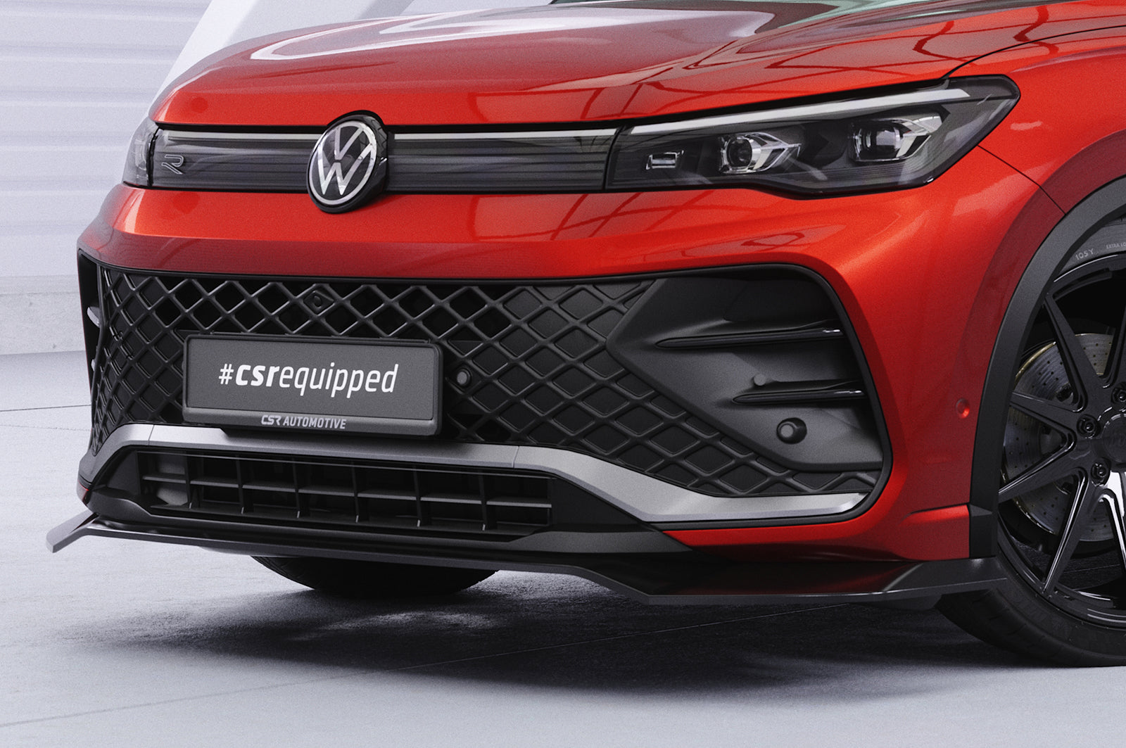 CSR Frontspoiler | Cup-Spoilerlippe mit ABE für VW Tiguan 3 R-Line CSL954