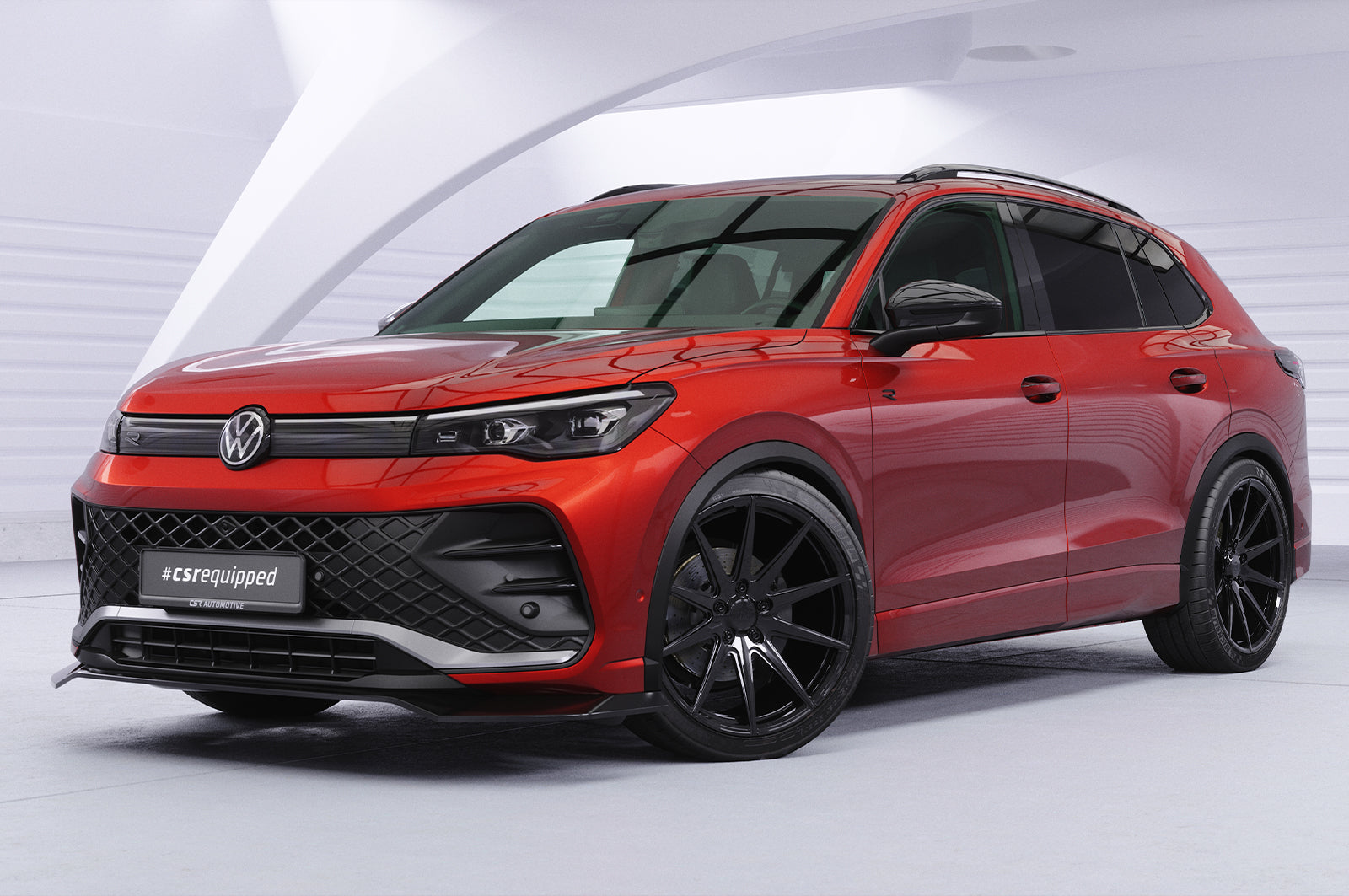 CSR Frontspoiler | Cup-Spoilerlippe mit ABE für VW Tiguan 3 R-Line CSL954
