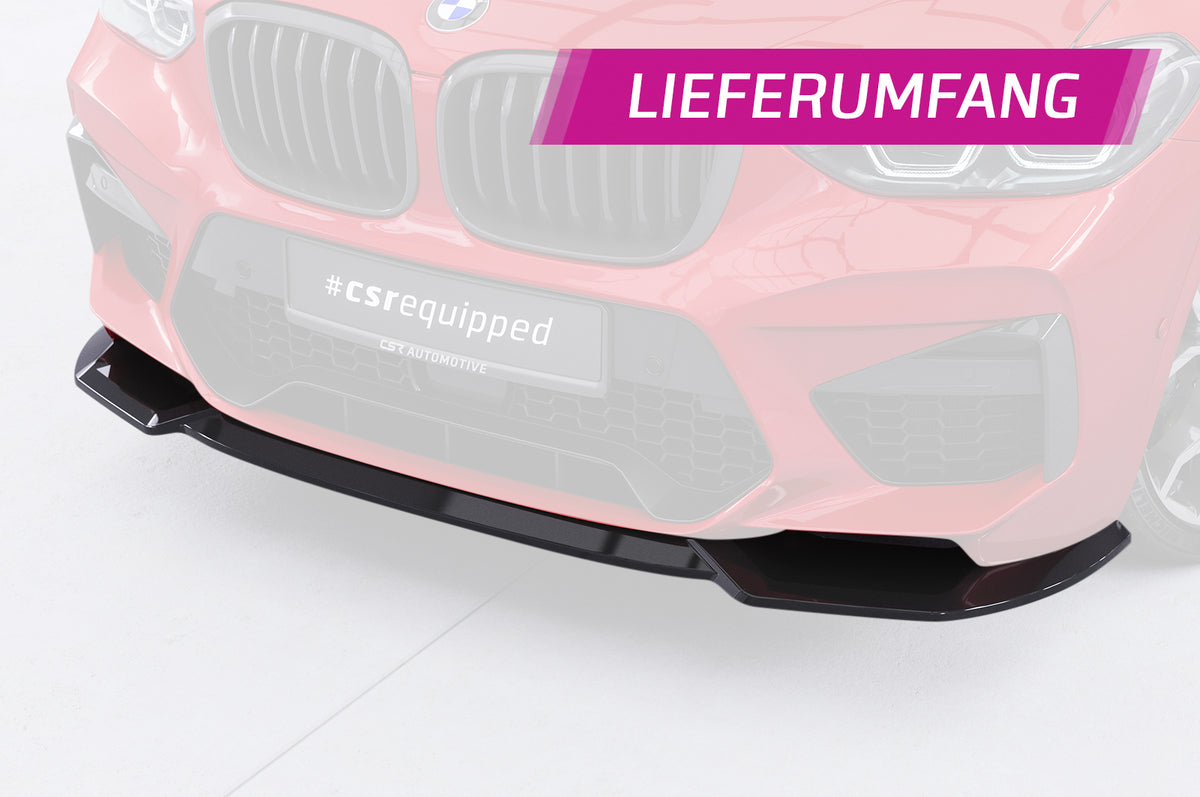 CSR Frontspoiler | Cup-Spoilerlippe mit ABE für BMW X3 M F97 / X4 M F98 CSL956
