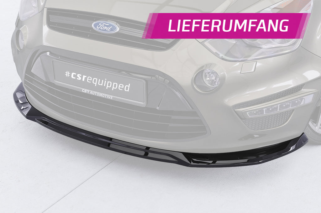 CSR Frontspoiler | Cup-Spoilerlippe mit ABE für Ford S-Max MK1 (WA6) CSL960