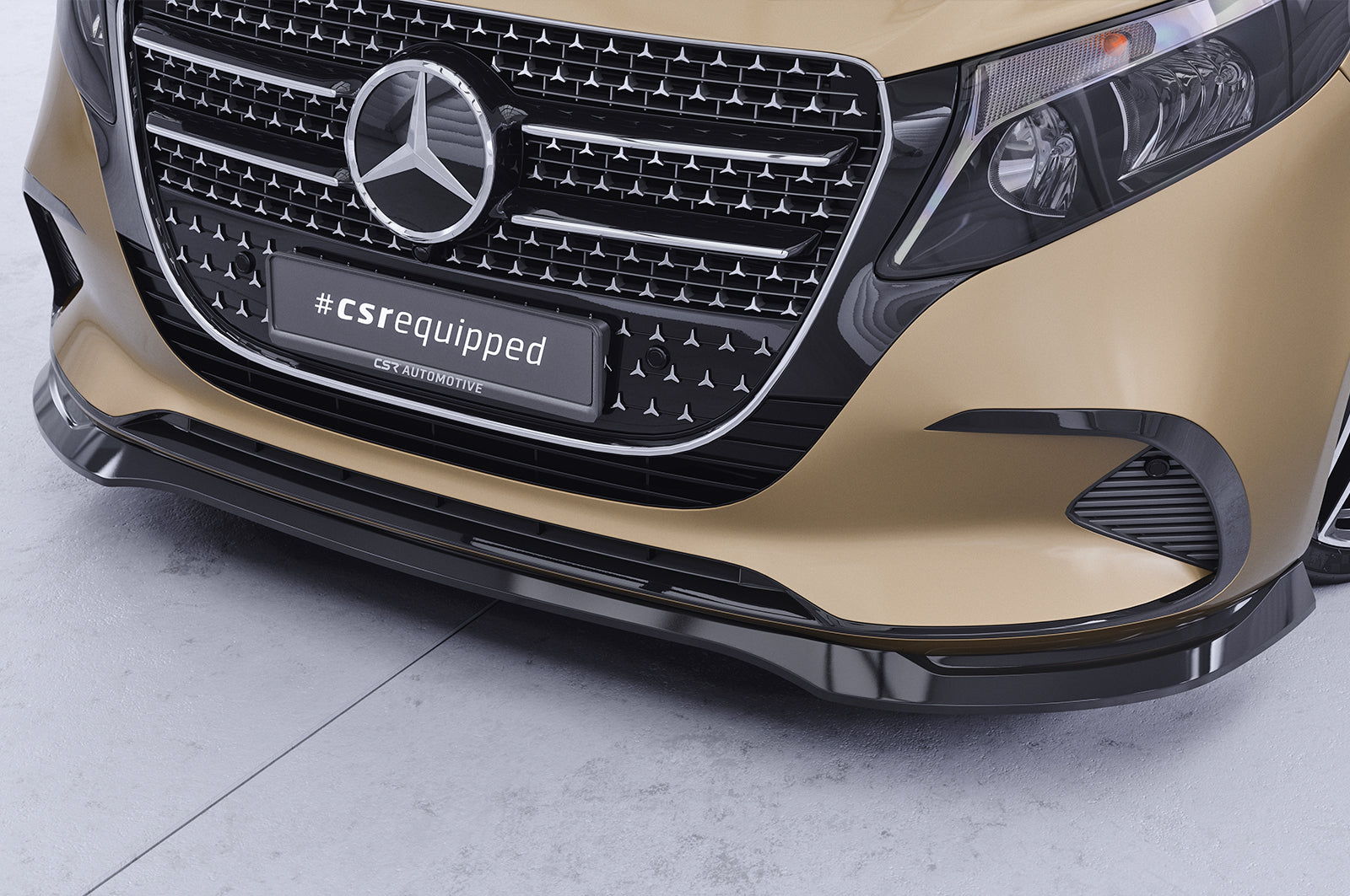 CSR Frontspoiler | Cup-Spoilerlippe mit ABE für Mercedes-Benz V-Klasse 447 CSL965