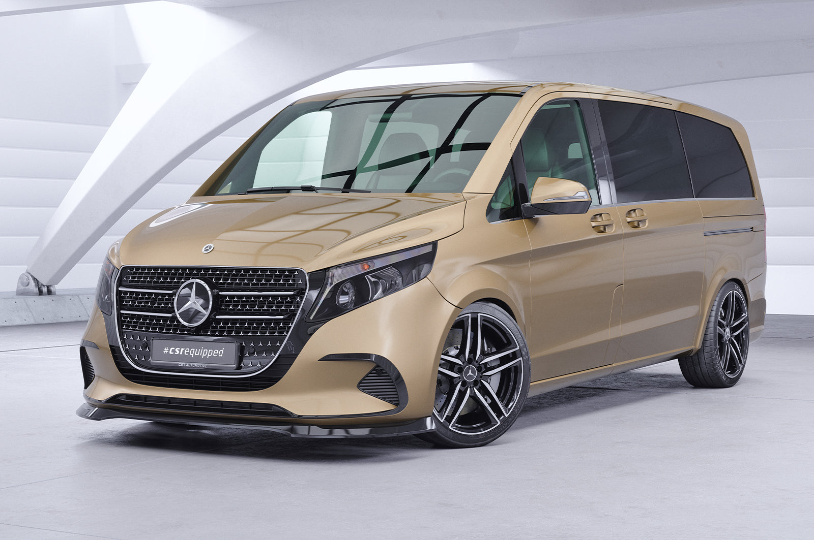 CSR Frontspoiler | Cup-Spoilerlippe mit ABE für Mercedes-Benz V-Klasse 447 CSL965