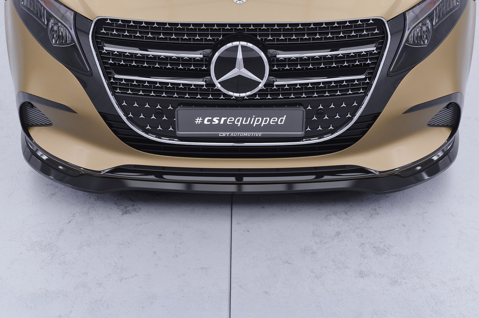CSR Frontspoiler | Cup-Spoilerlippe mit ABE für Mercedes-Benz V-Klasse 447 CSL965